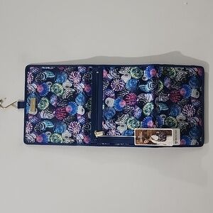 Anuschka Fabric with Leather Trim Toiletry Case